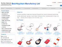 Tablet Screenshot of best-keychain.com